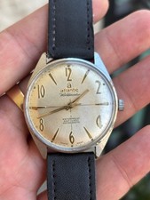 ATLANTIC Worldmaster Original 37mm Ref. Relógio mecânico suíço 61660 17 joias comprar usado  Enviando para Brazil