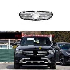 Grelha frontal superior com revestimento ABS substituta para Mercedes-Benz GLC 2021-2022 comprar usado  Enviando para Brazil