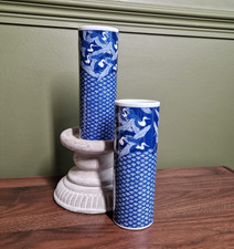 Vintage blue white for sale  SIDMOUTH