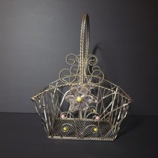 Decorative basket metal for sale  Calhoun