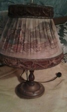 Lampe kirschholz seiden gebraucht kaufen  Bremen
