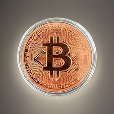 Moneta bitcoin collezione usato  Wengen