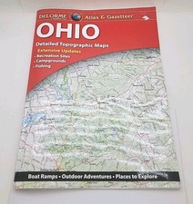 Delorme topographic atlas for sale  Columbus