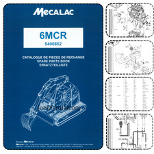 Mecalac 6mcr excavator d'occasion  Expédié en Belgium
