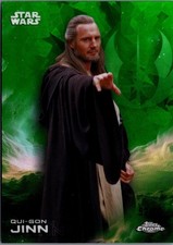 Usado, 2025 Topps Sapphire Star Wars Verde Qui-Gon Jinn 52/99 #152 comprar usado  Enviando para Brazil