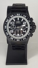 Coleção Invicta Specialty nº 14395, cronógrafo, preto todo em aço inoxidável, BOM comprar usado  Enviando para Brazil