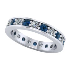 Round blue sapphire for sale  LEEDS