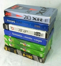 Videocassette vhs jvc usato  Bari