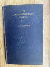 Ground engineers manual for sale  NORTH BERWICK