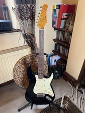 Gould stratocaster black for sale  BANGOR