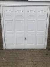 White garage door for sale  WIGTON