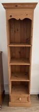 Tall pine bookcase for sale  HASSOCKS