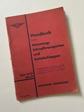 Hanomag handbuch schnelltransp gebraucht kaufen  Berlin