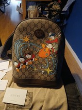 Gucci backpack brown for sale  PETERBOROUGH