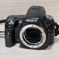 Corpo da câmera Sony Alpha DSLR-SLT-A55 16.2 MP DSLR *COMO ESTÁ* ERRO P/R comprar usado  Enviando para Brazil