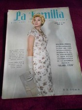 Revista FAMÍLIA SILVIA PINAL filme MODA SARA sarita MONTIEL mistral VINTAGE comprar usado  Enviando para Brazil