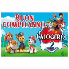 Banner striscione compleanno usato  Acate