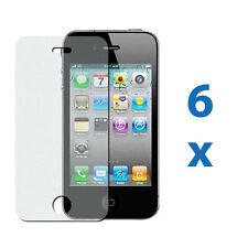 Pack 6 para iPhone 4 4G 4S Antirreflexo Matte Screen Protector Cover Shield comprar usado  Enviando para Brazil