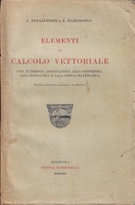 Burali forti c..elementi usato  Italia