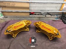 04-17 PALHETAS DE FREIO DIANTEIRAS SUBARU IMPREZA WRX STI SEDAN LH RH revestidas a pó comprar usado  Enviando para Brazil
