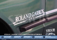 Używany, Peugeot 205 Roland Garros Paris AM 89 - 2 Autocollants Stickers Decals Cabriolet na sprzedaż  Wysyłka do Poland