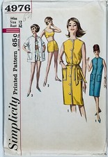 Vintage pattern simplicity for sale  STOCKPORT