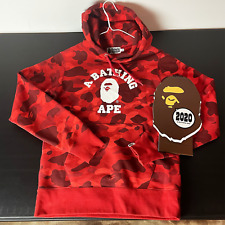 Bape hoodie red for sale  Bridgeport