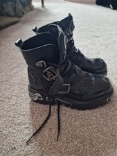 rock goth boots for sale  UK