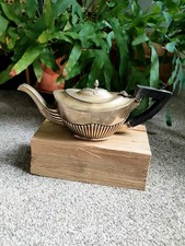 Sterling silver teapot for sale  NEWPORT