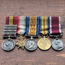 Miniature medal group for sale  SIDMOUTH