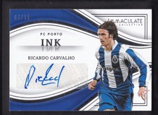2023-24 RICARDO CARVALHO 06/15 AUTO PANINI IMMACULATE COLLECTION INK AUTOGRAPHS comprar usado  Enviando para Brazil