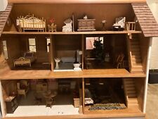 Blue antique dollhouse for sale  Essex