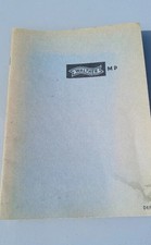 Walther bedienungsanleitung ma gebraucht kaufen  Neumünster