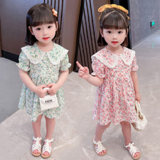 Vestido infantil floral vestido em saia infantil saia bebê princesa comprar usado  Enviando para Brazil