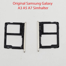 Original Samsung Galaxy A3 A5 A7 Simhalter Slot Schlitten Card Holder Gold comprar usado  Enviando para Brazil
