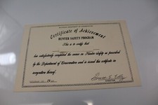 Hunter safety certificate for sale  Battle Creek