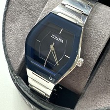 Bulova quartz blue for sale  Garden Grove