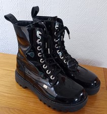 Kickers women black for sale  CANNOCK