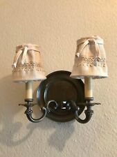 Wandlampe landhausstil metall gebraucht kaufen  Kleve