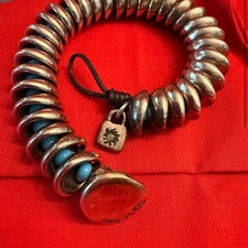 Uno de 50 Spiral Bracelet Extremely Rare Retired Silver Plated comprar usado Uno de 50 Spiral Bracelet Extremely Rare Retired Silver Plated comprar usado  Enviando para Brazil