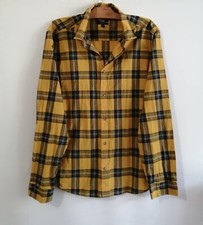 Chemise jaune moutarde d'occasion  Bourg-de-Thizy