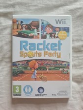 RACKET SPORTS PARTY Nintendo Wii Reino Unido/EUROPEAN PAL Versão Jogo COMPLETO comprar usado  Enviando para Brazil