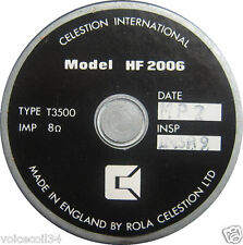 Replacement diaphragm tweeter d'occasion  Montpellier-