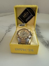 Invicta 25864 51mm caixa de aço inoxidável prata dourada aço inoxidável, usado comprar usado  Enviando para Brazil