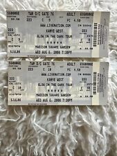 collectible concert tickets for sale  East Orange