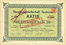 Mining company teutonia d'occasion  Expédié en Belgium