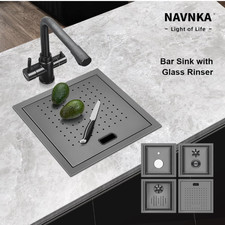 15inch bar sink for sale  Duncan