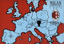 Cartolina postcard calcio usato  Italia
