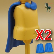 X2 Playmobil capa azul soldado romano-tribuno-pretoriano-grego-espartano comprar usado  Enviando para Brazil
