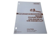 Echo operator manual for sale  Ashaway